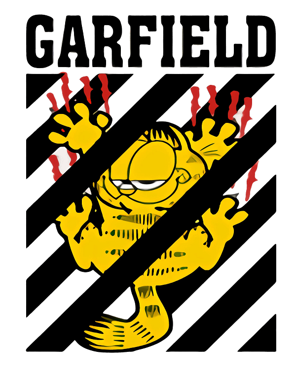 6 Garfield Big Stretch Graphic Garfield Big Stretch Graphic