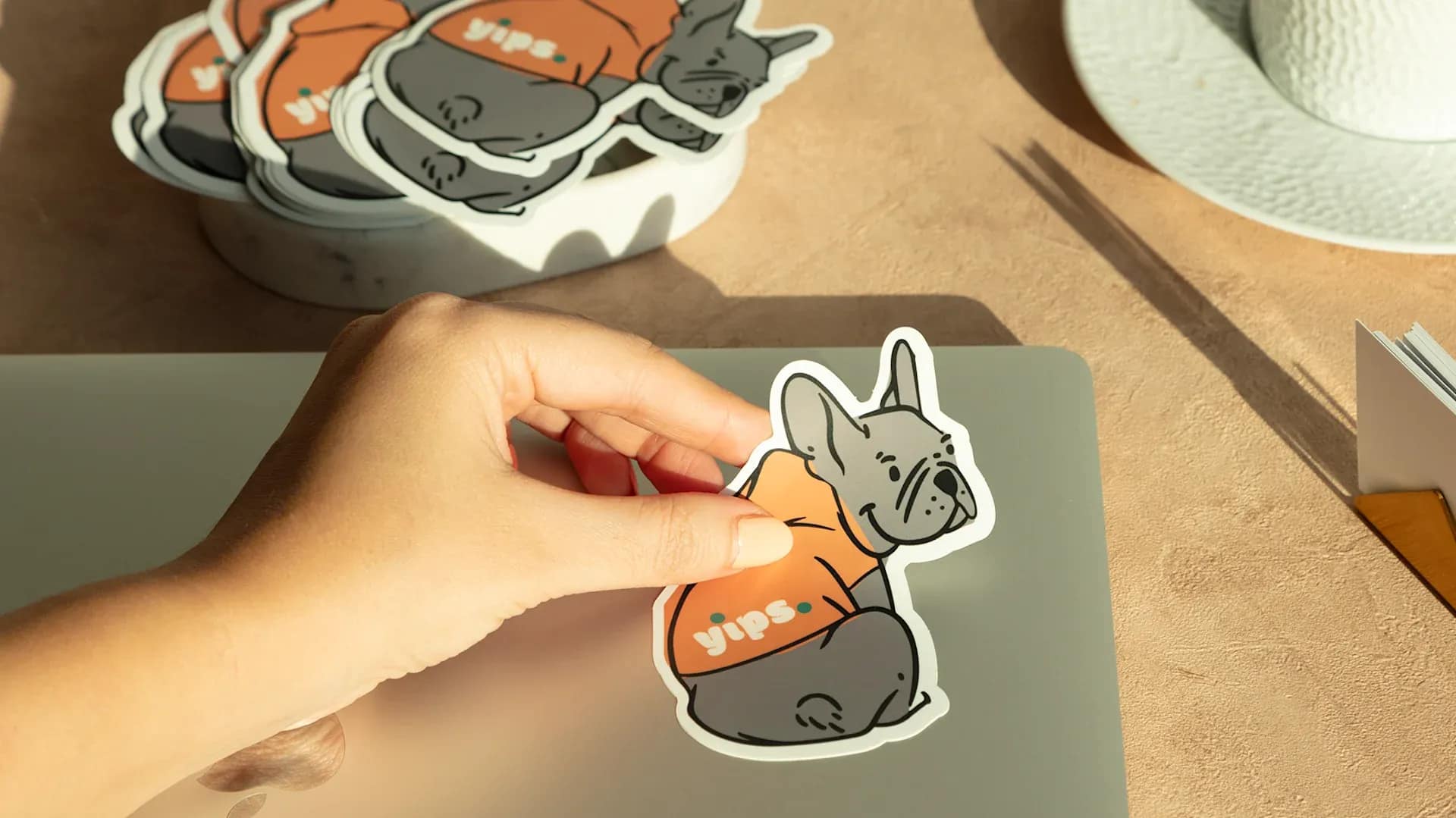 make digital stickers with transparent PNG files