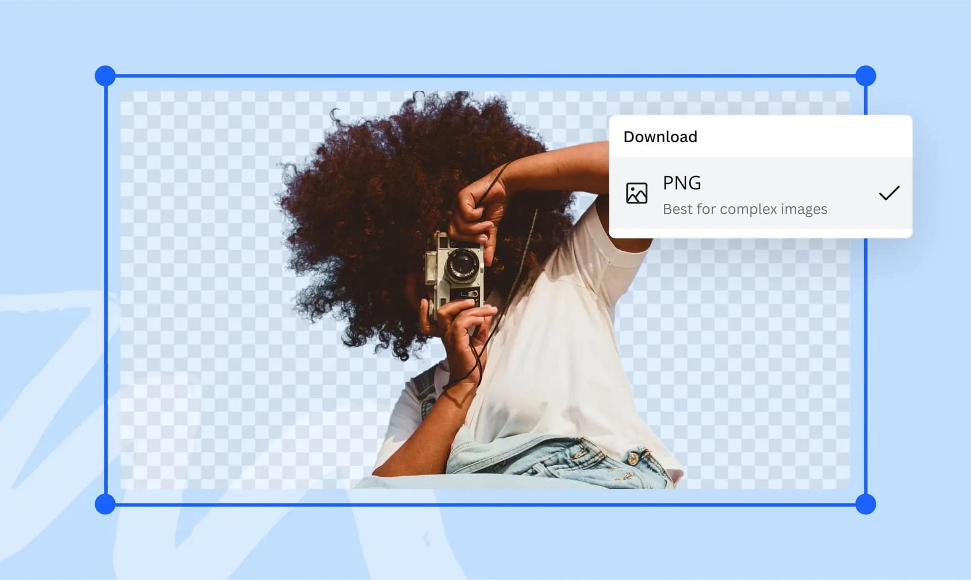 how to use PNG files in Canva