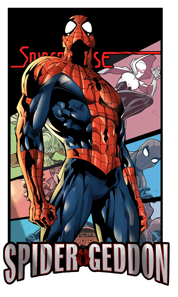 B (18) Spider-Man & Spider-Verse Heroes Graphic Spider-Man & Spider-Verse Heroes Graphic