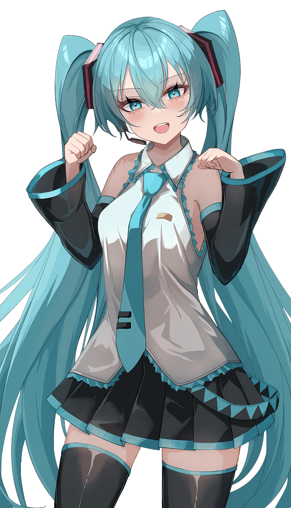 13 Hatsune Miku Anime-Inspired Illustration Hatsune Miku Anime-Inspired Illustration