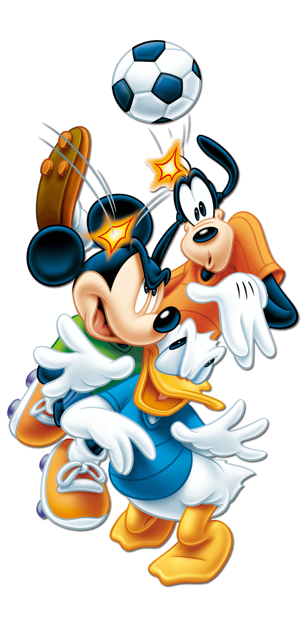 Cartoon Soccer Mishap Trio Illustration Cartoon Soccer Mishap Trio Illustration