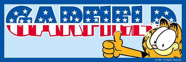 Garfield Champion Patriotic Cartoon Graphic Garfield Champion Patriotic Cartoon Graphic