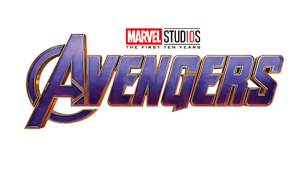 A (3) The Avengers Marvel 10 Anniversary Cinematic Logo Graphic The Avengers Marvel 10 Anniversary Cinematic Logo Graphic