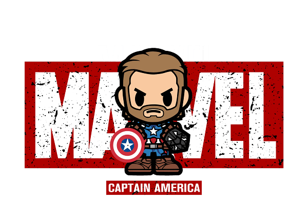 02Captain America Chibi Hero Marvel Graphic Captain America Chibi Hero Marvel Graphic