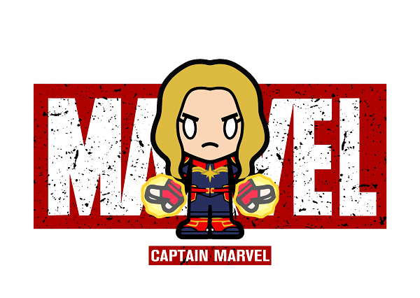 03Captain Marvel Power Pose Graphic Captain Marvel Power Pose Graphic
