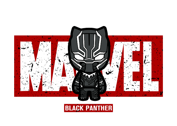 09Black Panther Chibi Marvel Graphic Black Panther Chibi Marvel Graphic