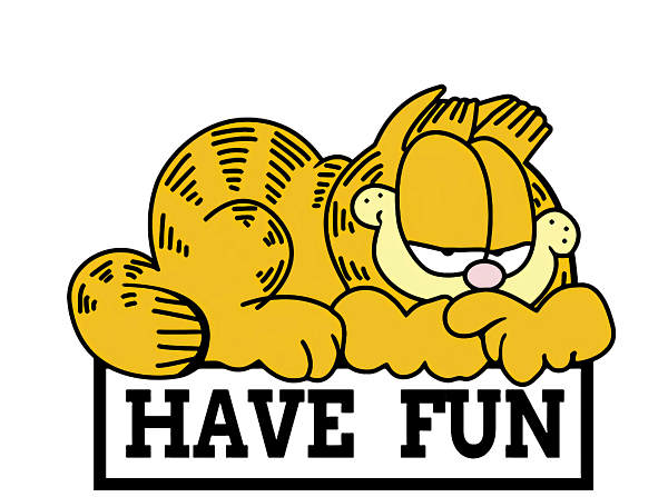Garfield Cartoon Mood Graphic Garfield Cartoon Mood Graphic