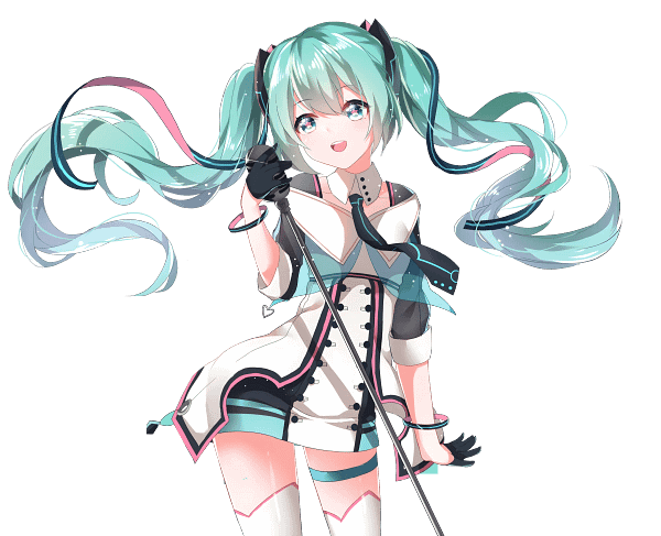 35 Hatsune Miku Microphone Concert Graphic Hatsune Miku Microphone Concert Graphic