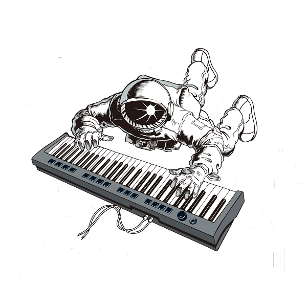 NASA Astronaut-PNG16 Wonderful Space Astronaut Pianist PNG