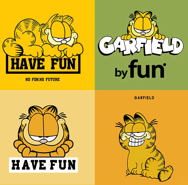 Garfield Luxury Character Collection Graphic Garfield Luxury Character Collection Graphic
