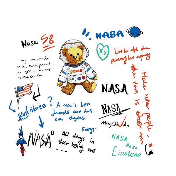 NASA Astronaut-PNG9 Messages from Space NASA PNG