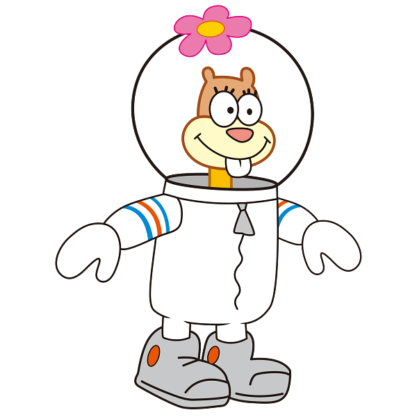 13 Cheerful Cartoon Astronaut Squirrel Cheerful Cartoon Astronaut Squirrel