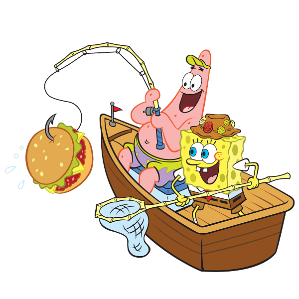 30 Playful Cartoon Friends Fishing Scene Playful Cartoon Friends Fishing Scene