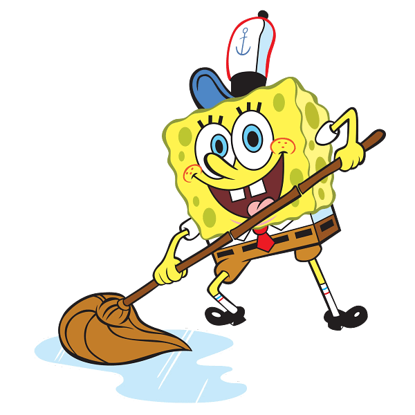34 Cheerful Cartoon Sponge Character Graphic Cheerful Cartoon Sponge Character Graphic