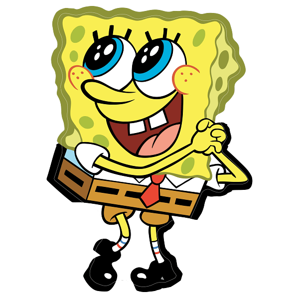 36 Cheerful Sponge Character Graphic Cheerful Sponge Character Graphic