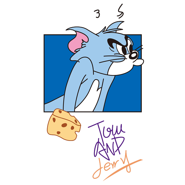 7Tom Cartoon Mischief Portrait Tom Cartoon Mischief Portrait