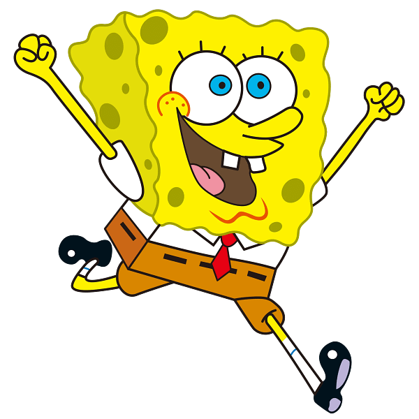 9 Joyful Cartoon Sponge Character Graphic Joyful Cartoon Sponge Character Graphic