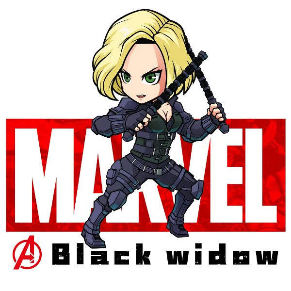 Black Widow Hero Comic Graphic Black Widow Hero Comic Graphic