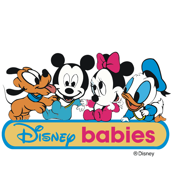 Cartoon Baby Friends Banner Illustration Cartoon Baby Friends Banner Illustration