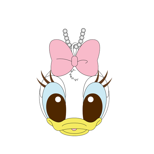 Daisy Duck Headshot Graphic Daisy Duck Headshot Graphic