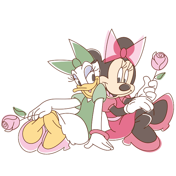 Daisy Duck & Minnie Mouse Friendship Graphic Daisy Duck & Minnie Mouse Friendship Graphic