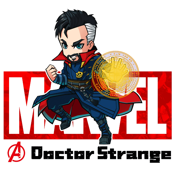 Doctor Strange Chibi Hero Comic Graphic Doctor Strange Chibi Hero Comic Graphic