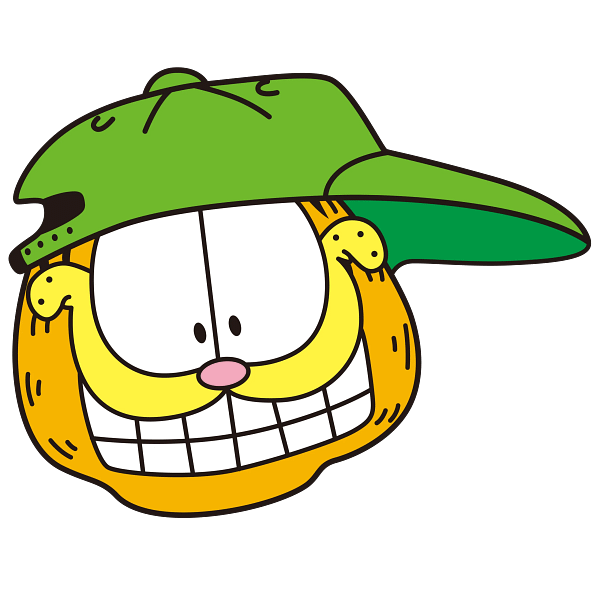 Garfield Cartoon Cat Head Graphic Garfield Cartoon Cat Head Graphic