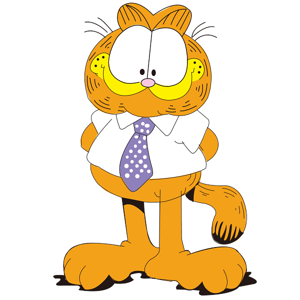 Garfield Cartoon Orange Cat Graphic Garfield Cartoon Orange Cat Graphic
