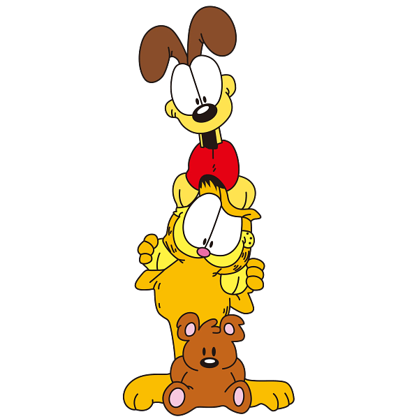 Garfield Cartoon Stack Graphic Garfield Cartoon Stack Graphic