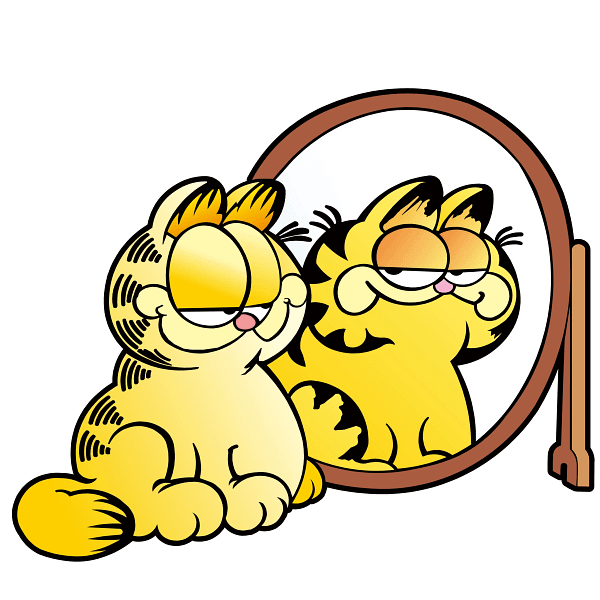 Garfield Cheeky Smile Graphic Garfield Cheeky Smile Graphic