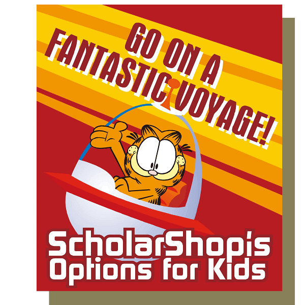 Garfield Fantastic Voyage Cartoon Graphic Garfield Fantastic Voyage Cartoon Graphic