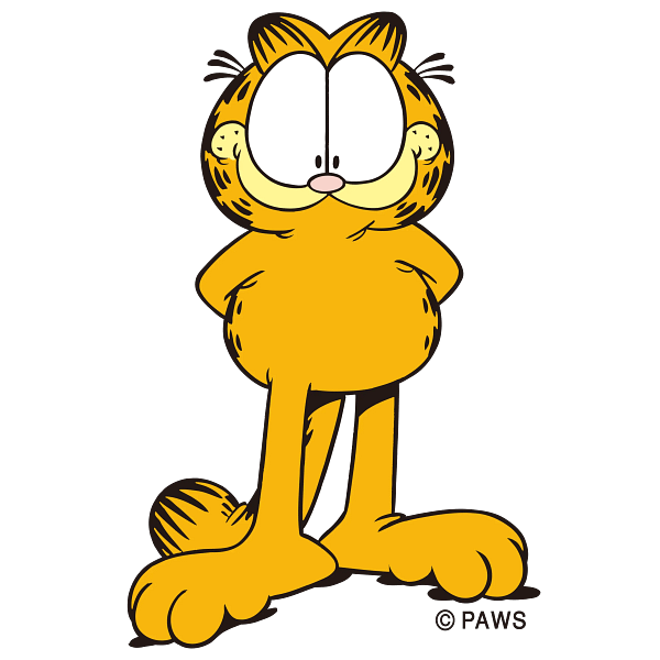 Garfield Full-Body Cartoon Graphic Garfield Full-Body Cartoon Graphic