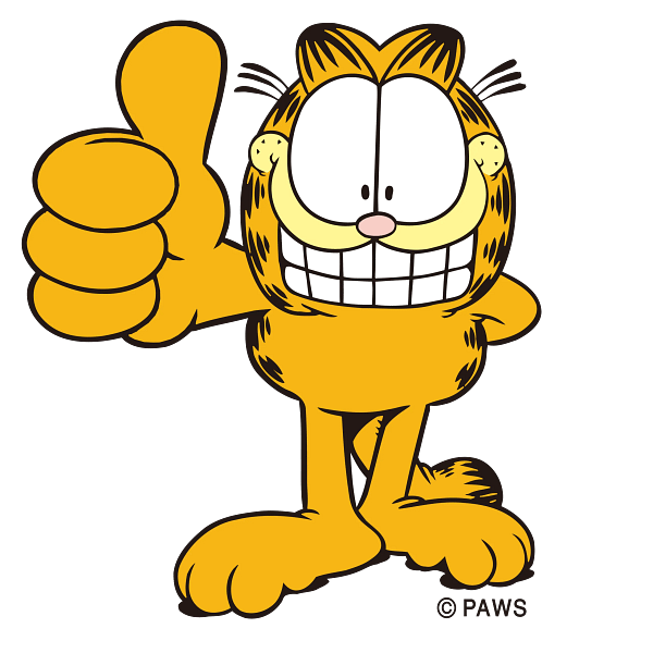 Garfield Paws Up Graphic Garfield Paws Up Graphic