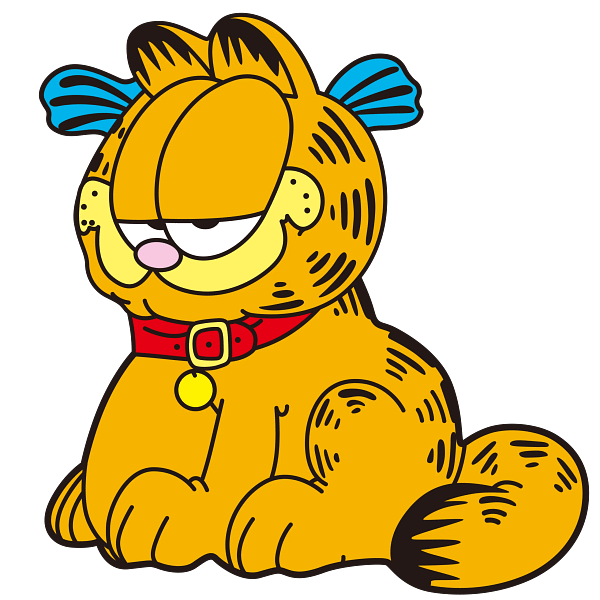 Garfield Smiling Face Graphic Garfield Smiling Face Graphic