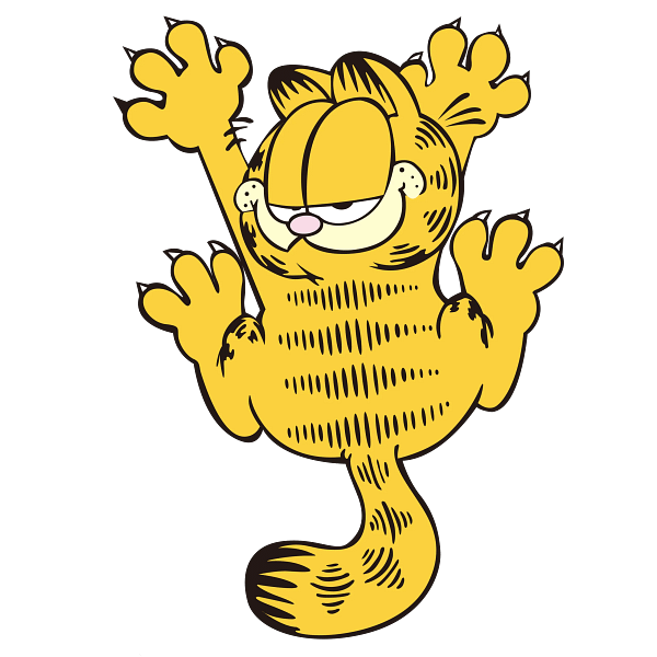 Garfield Smug Cat Cartoon Graphic Garfield Smug Cat Cartoon Graphic