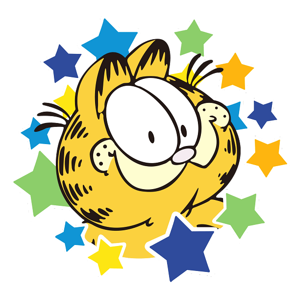 Garfield Yellow Cat Head Cartoon Graphics Garfield Yellow Cat Head Cartoon Graphics