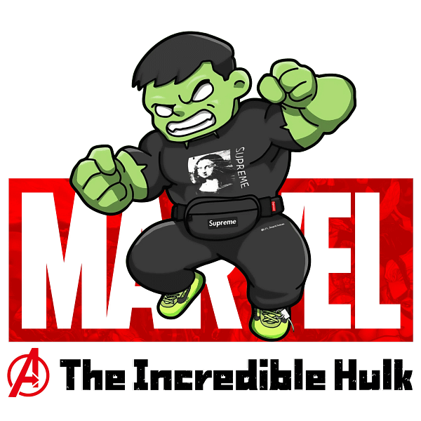 Hulk Bruce Banner Streetwear Comic Graphic Hulk Bruce Banner Streetwear Comic Graphic