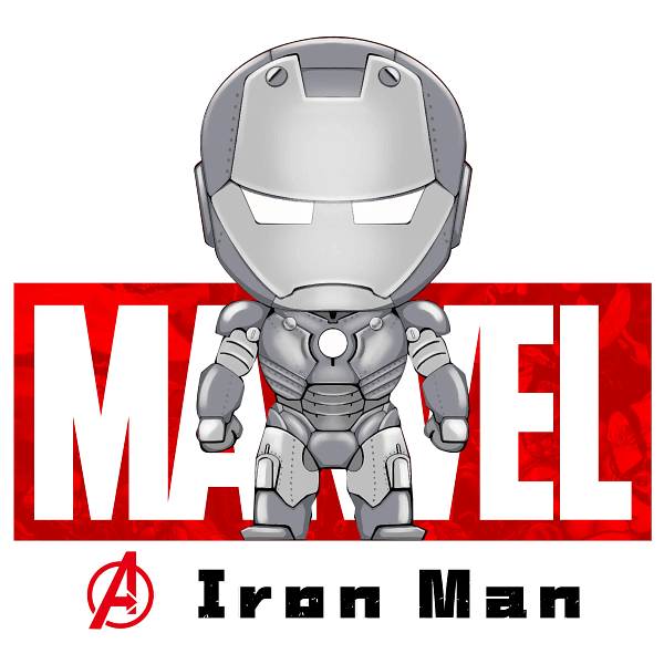 Iron Man Chibi Hero Marvel Comic Graphic Iron Man Chibi Hero Marvel Comic Graphic