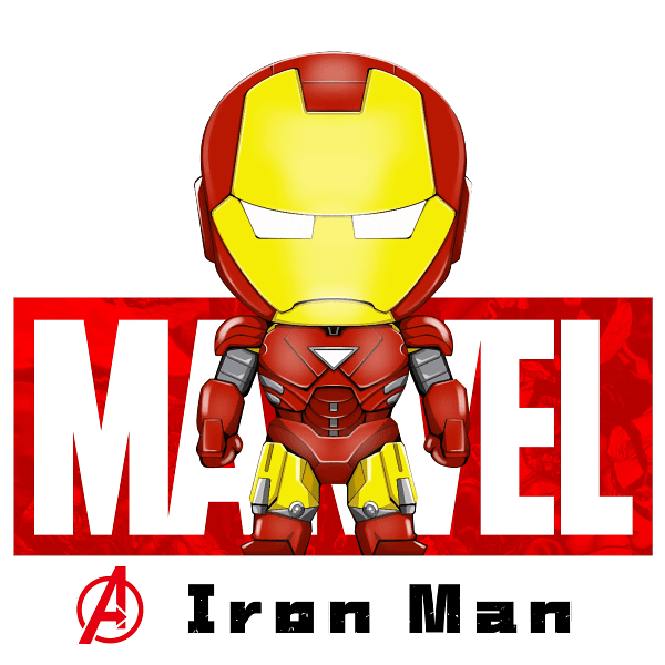 Iron Man Hero Chibi Comic Graphic Iron Man Hero Chibi Comic Graphic