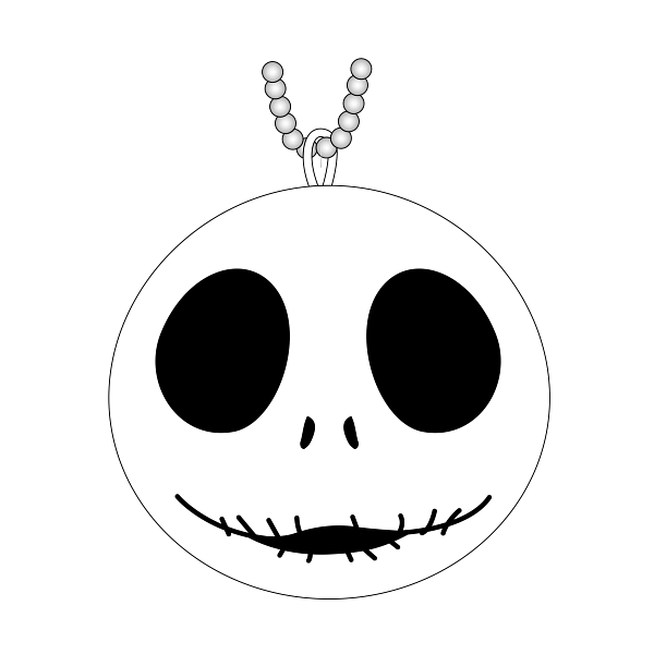 Jack Skellington Pendant Necklace Jack Skellington Pendant Necklace