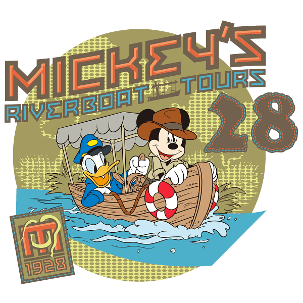 Mickey & Donald Riverboat Tour Graphic Mickey & Donald Riverboat Tour Graphic