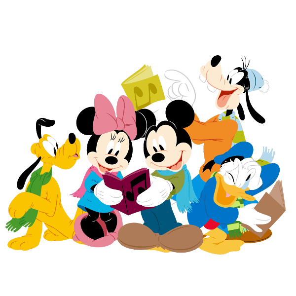 Mickey & Friends Holiday Carol Scene Mickey & Friends Holiday Carol Scene