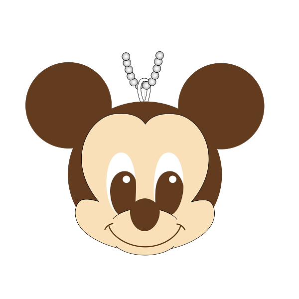 Mickey Mouse Head Keychain Graphic Mickey Mouse Head Keychain Graphic