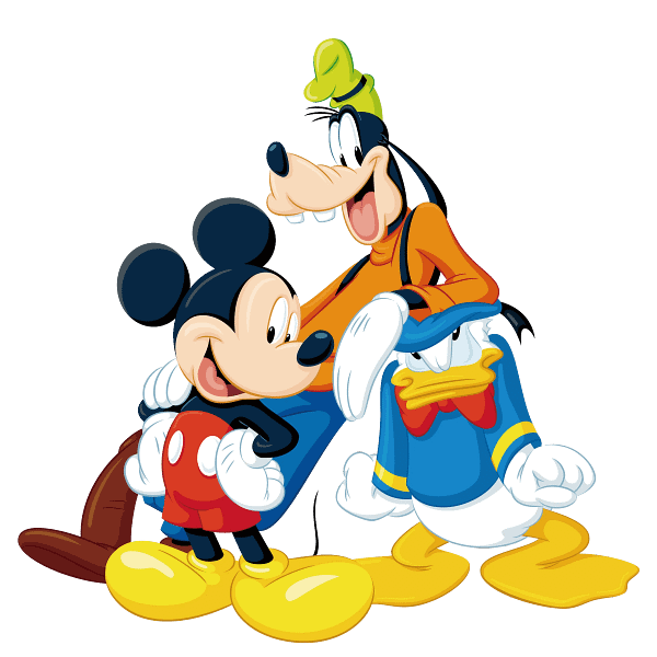 Mickey Mouse and Pluto Cartoon Friends Graphic Mickey Mouse and Pluto Cartoon Friends Graphic