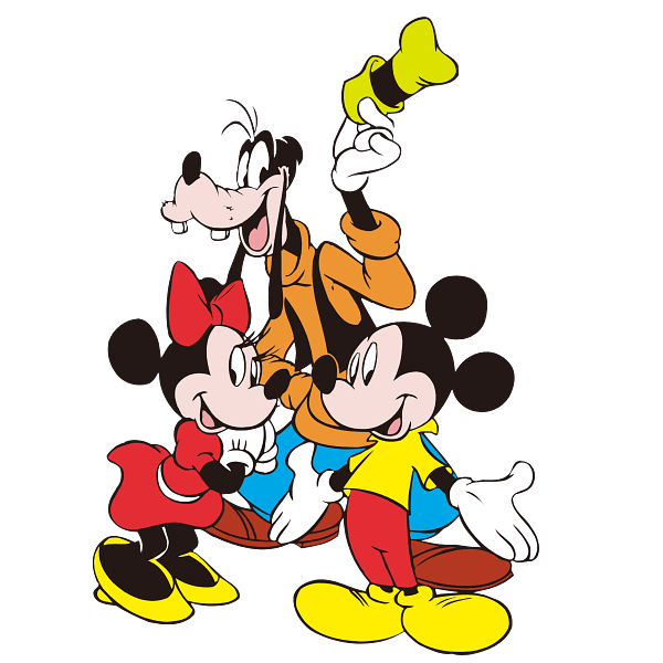 Mickey Mouse and Pluto Digital Illustration Mickey Mouse and Pluto Digital Illustration