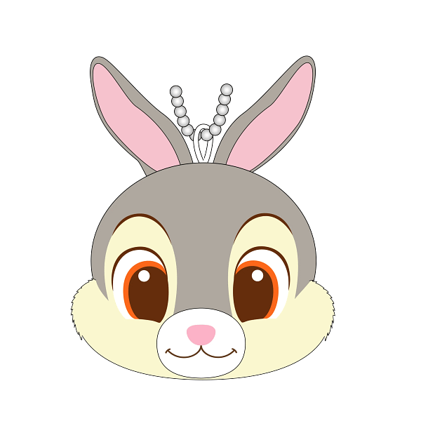 Minnie Mouse Rabbit Head Graphic Minnie Mouse Rabbit Head Graphic
