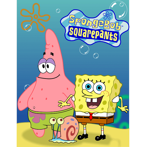 SpongeBob Beachside Retreat Duo Theme Graphic SpongeBob Beachside Retreat Duo Theme Graphic