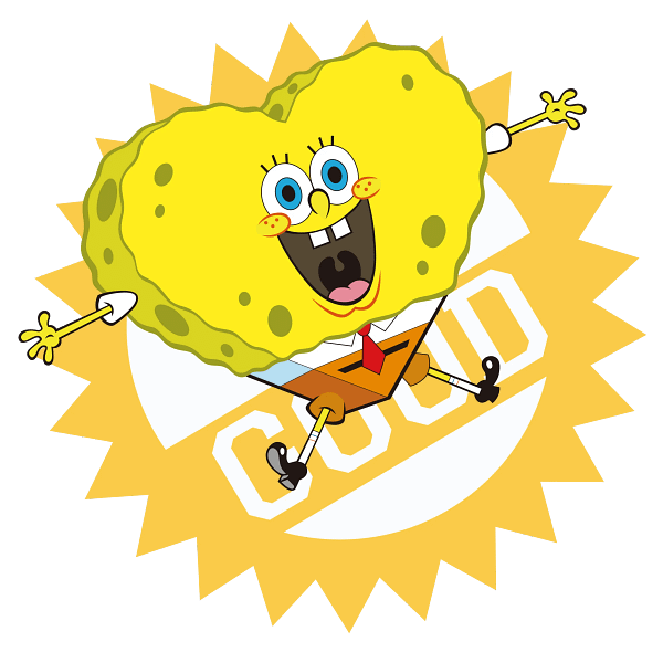 SpongeBob Soaring Productivity Theme Graphic SpongeBob Soaring Productivity Theme Graphic