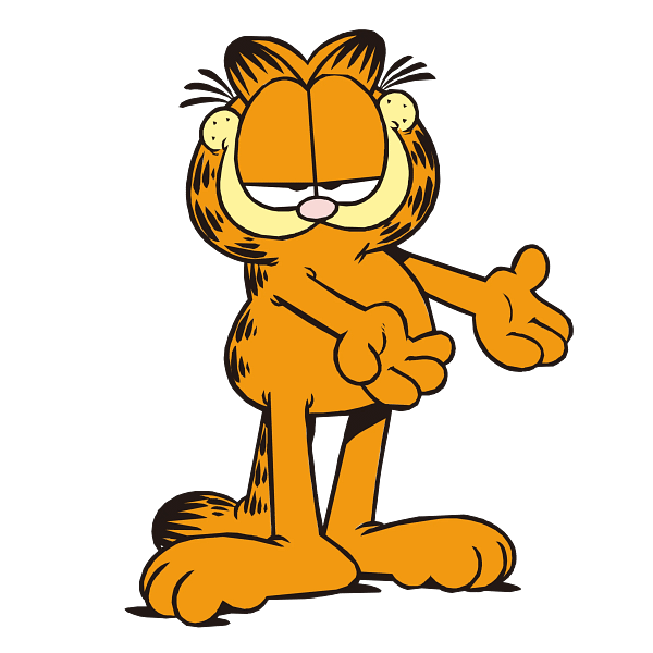 Garfield Lazy Cat Cartoon Graphic Garfield Lazy Cat Cartoon Graphic